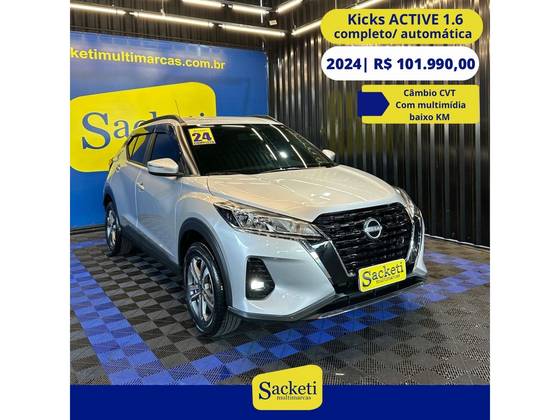 NISSAN KICKS 1.6 16V FLEXSTART ACTIVE XTRONIC